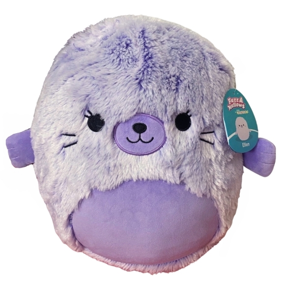 Squishmallows Other Fuzzamallow 2 Ellen The Seal 222 Squishmallow Release New With Tag